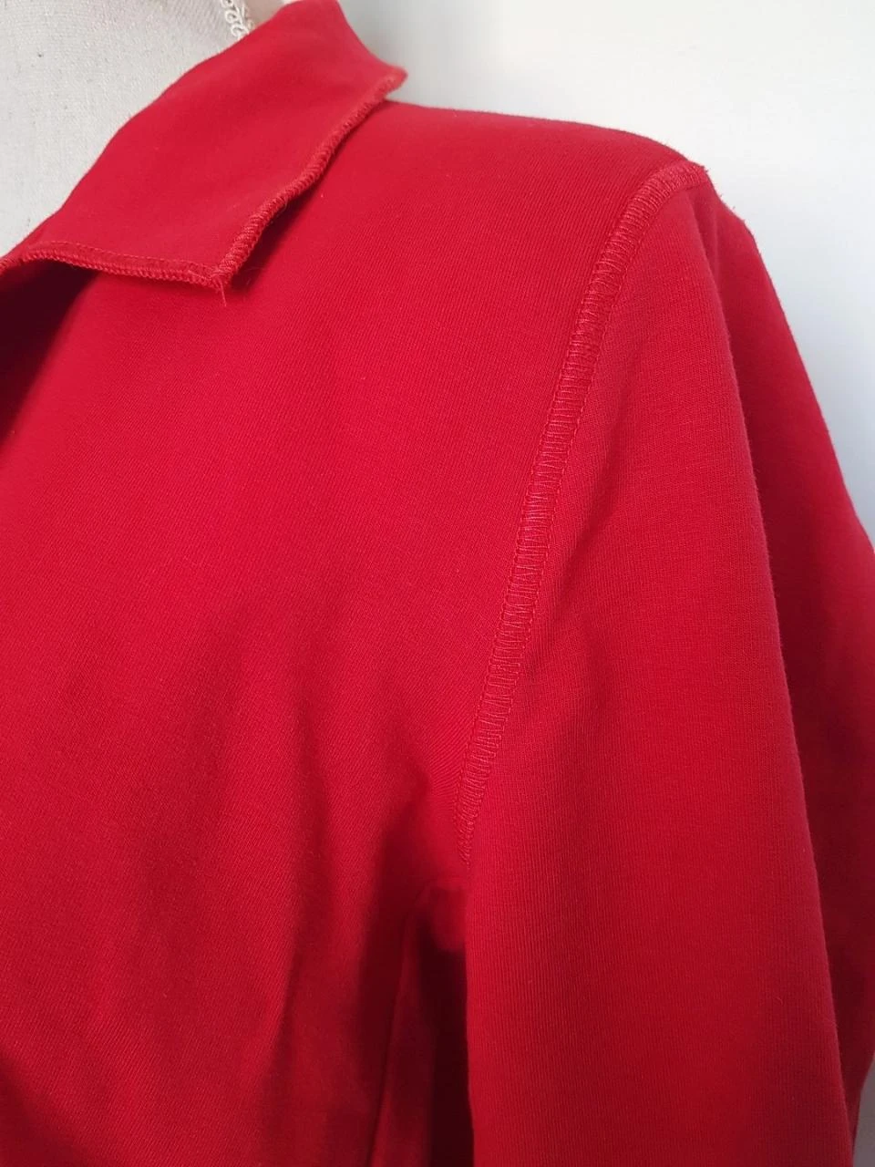 💄Rode blazervest Alan Red maat XL (42) - Stretchkatoen – photo 4